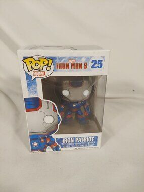 Funko Pop! Iron Man 3 IRON PATRIOT Marvel Vaulted Vinyl  Figure
